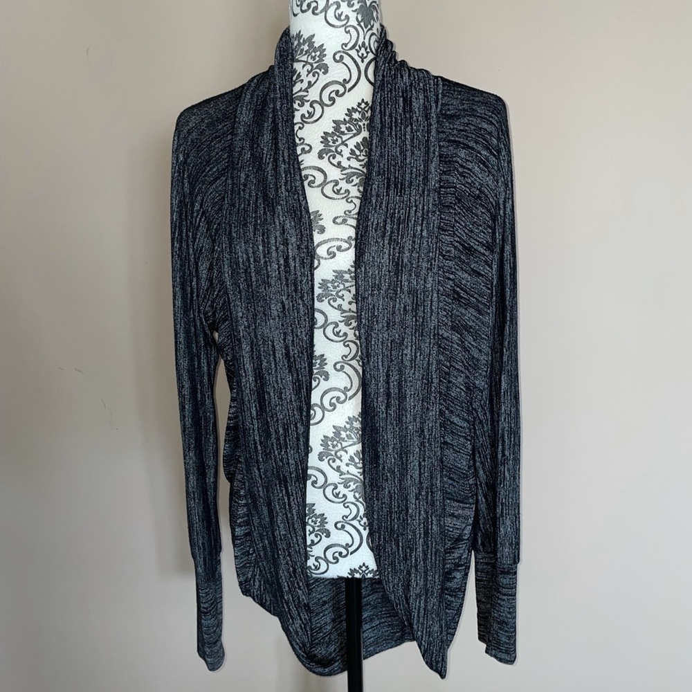 Black and Grey cardi